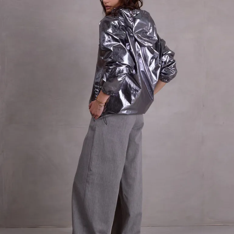 Floris silver anorak