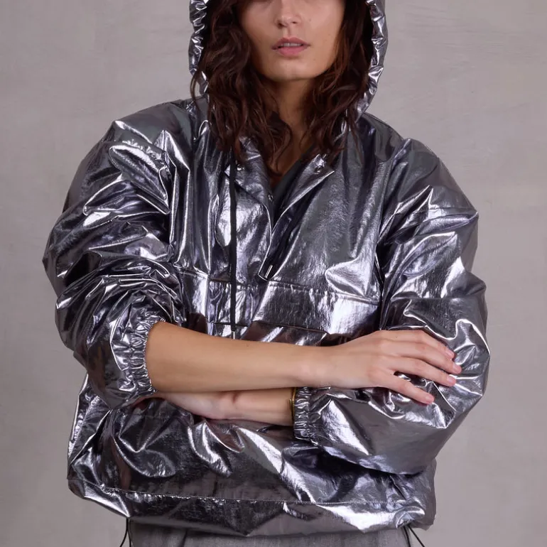 Floris silver anorak