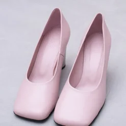 Flume pump in cameo rose