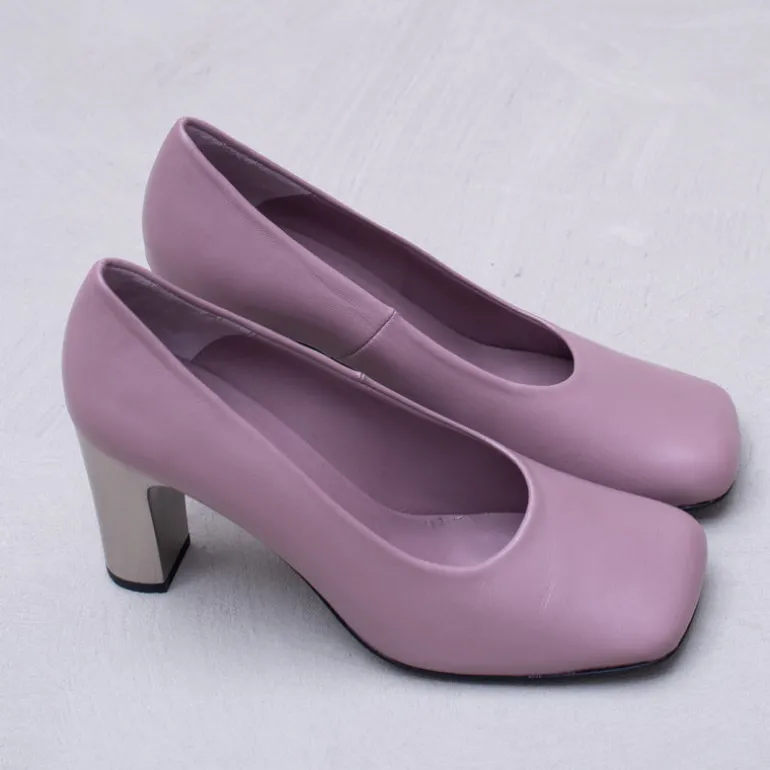 Flume pump in mauve
