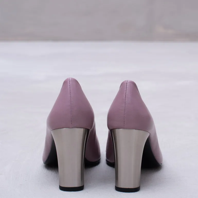 Flume pump in mauve