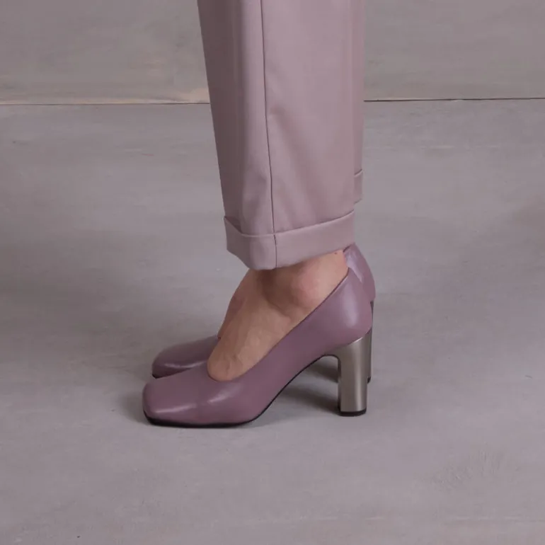 Flume pump in mauve