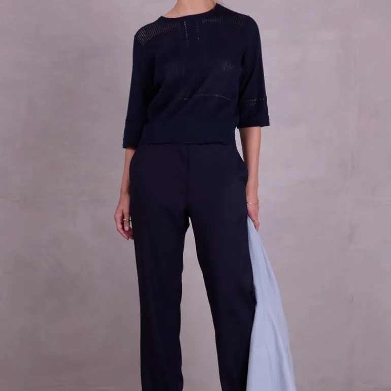 Fons broek in night blue
