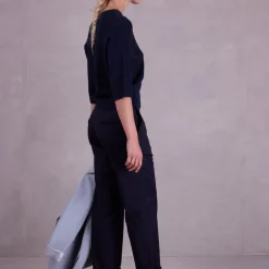 Fons broek in night blue