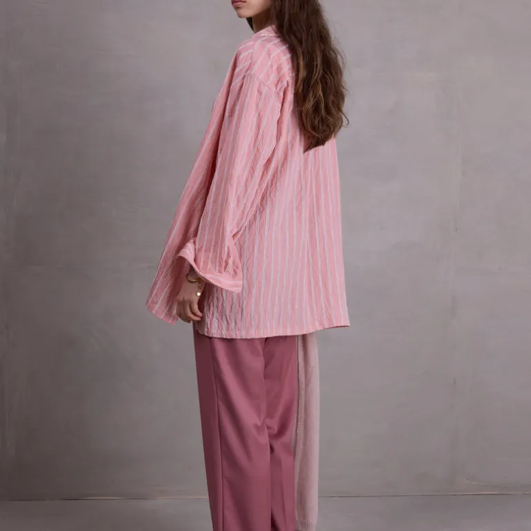 Fons broek in old rose
