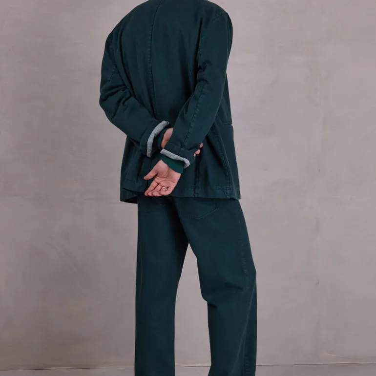 Francis broek in evergreen