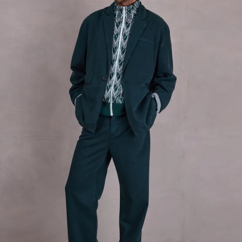 Francis broek in evergreen
