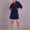Franka nachtblauwe vest