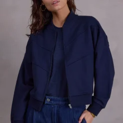 Franka nachtblauwe vest