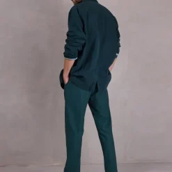 Franz blazer in evergreen