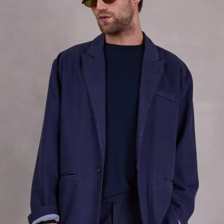 Franz blazer in night blue