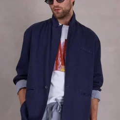 Franz blazer in night blue