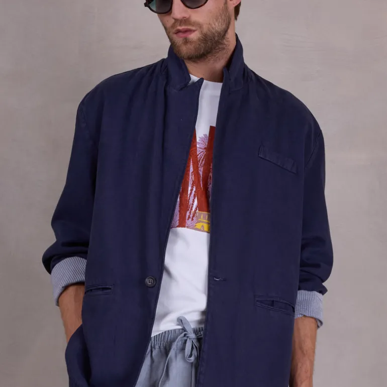 Franz blazer in night blue