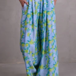 Freddy broek in limoncello flowers