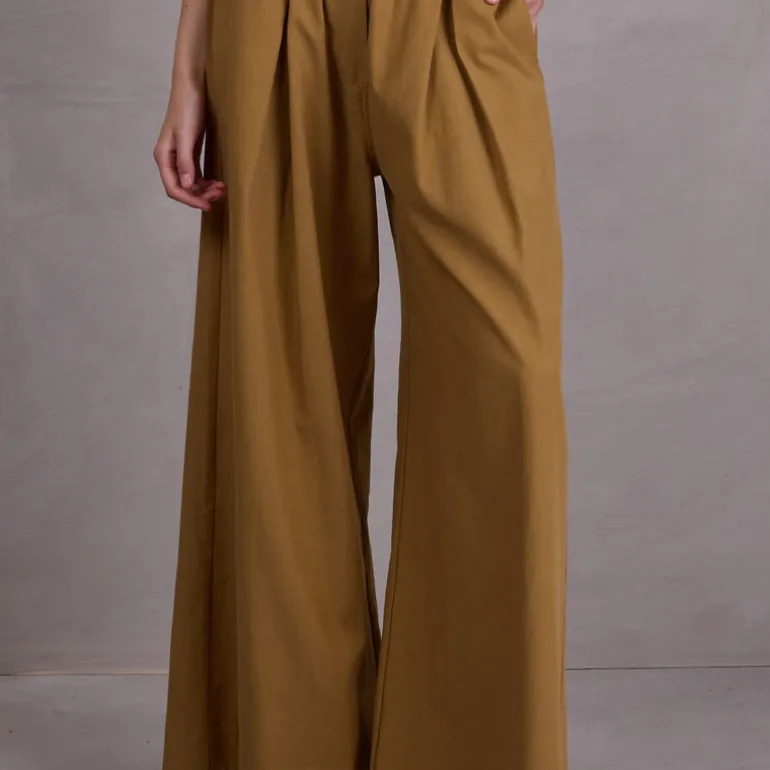 Freddy broek in mustard