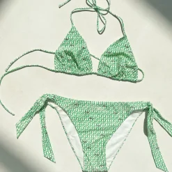 Groene bikini