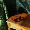Jackie zonnebril in light tortoise /olive