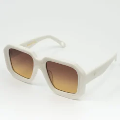 Onassis zonnebril cream / yellow