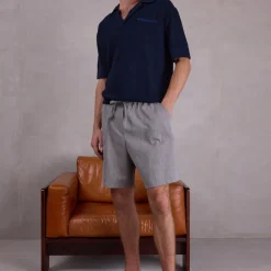 Osaka polo in night blue