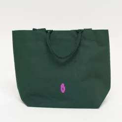 XL shopper in bottle green