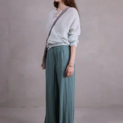 Zoella broek in salie Tencel