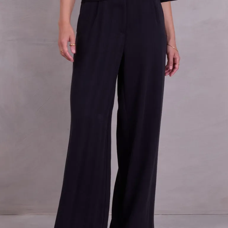Zoella broek in zwarte Tencel
